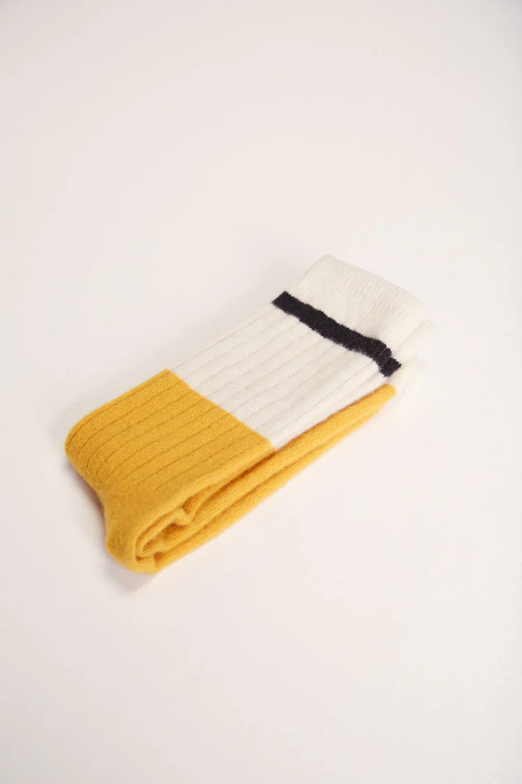 Suite13Lab - ANDES WOOL SOCKS - Mustard