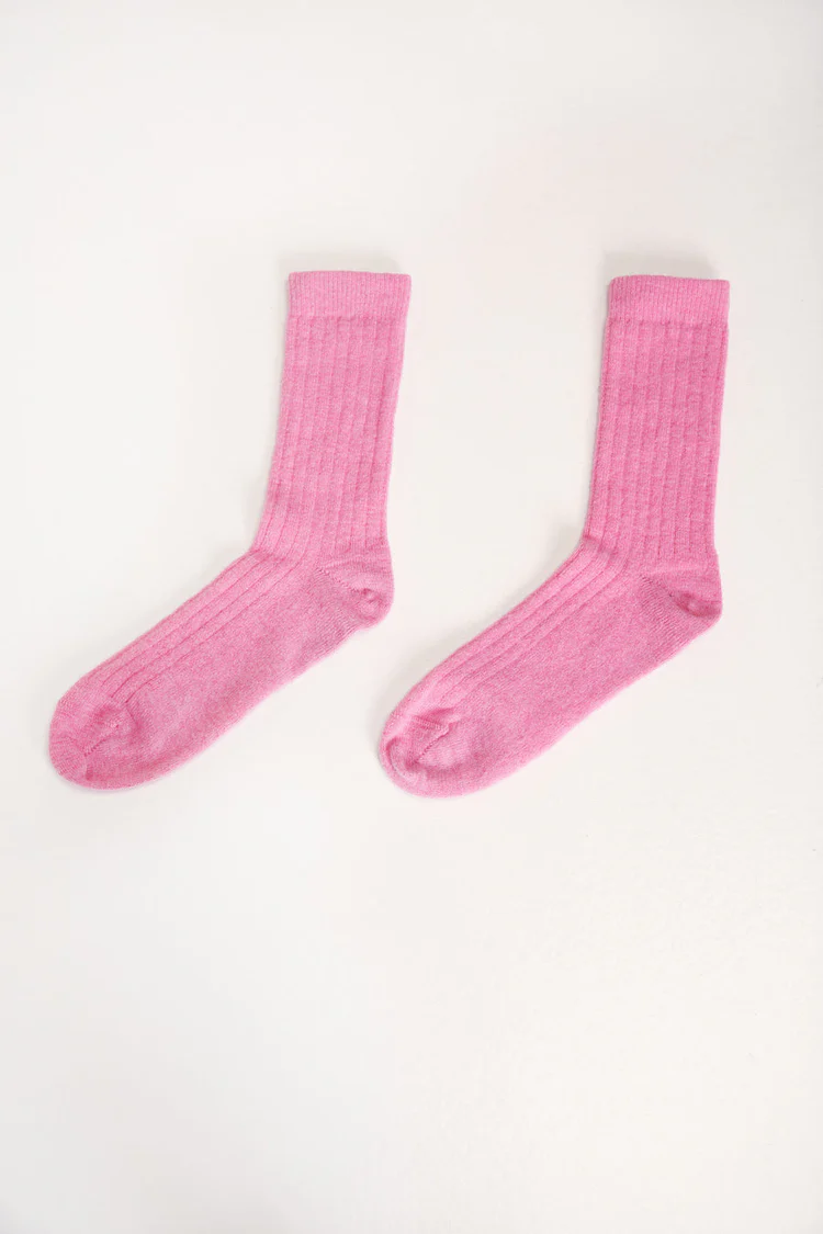 Suite13Lab - LISOS WOOL SOCKS - Magenta 2