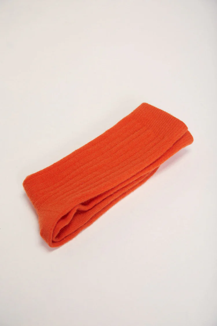 Suite13Lab - LISOS WOOL SOCKS - Orange