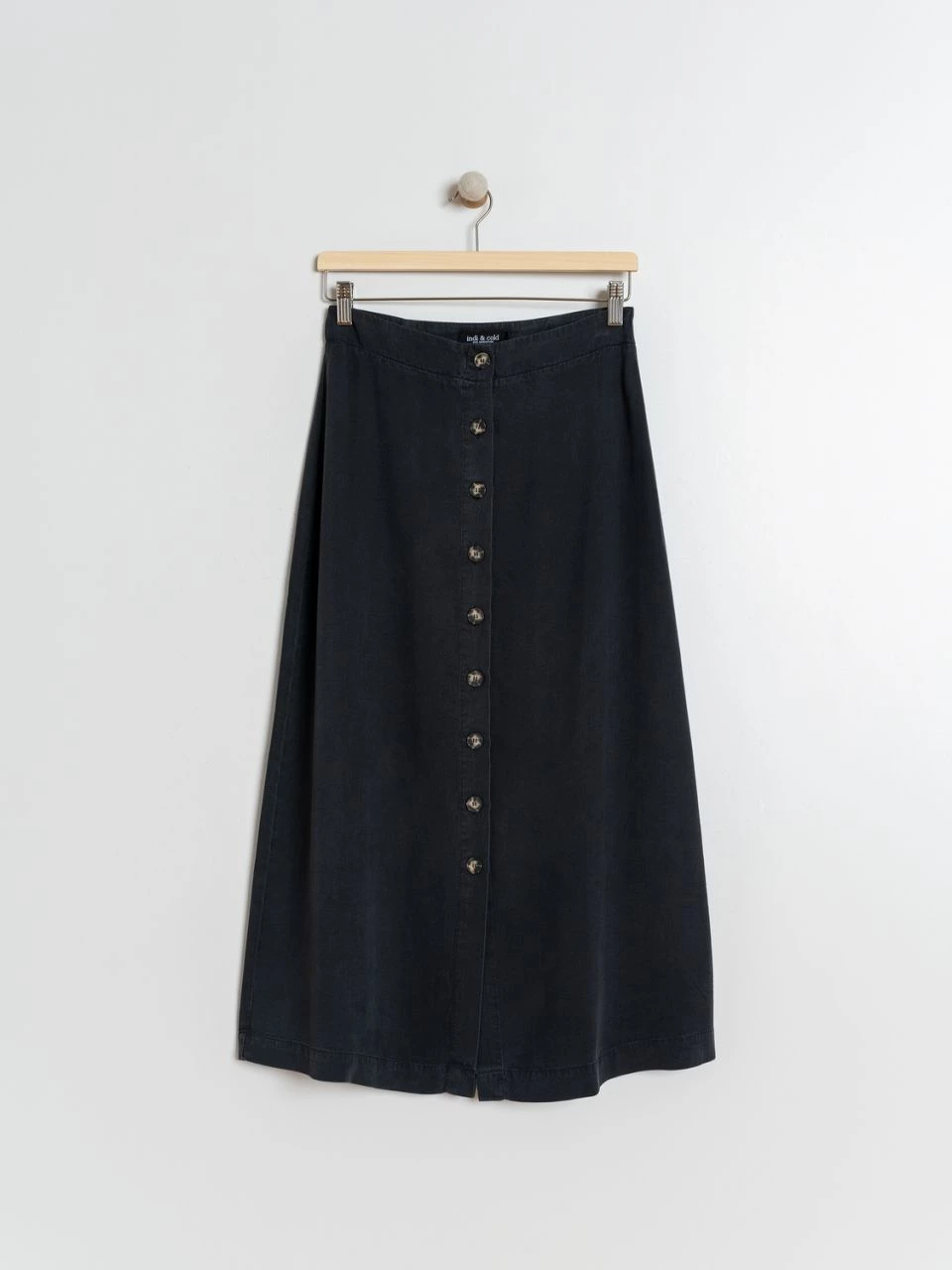 indi &amp; cold - PIQUE LYOCELL SKIRT - Carb n 5
