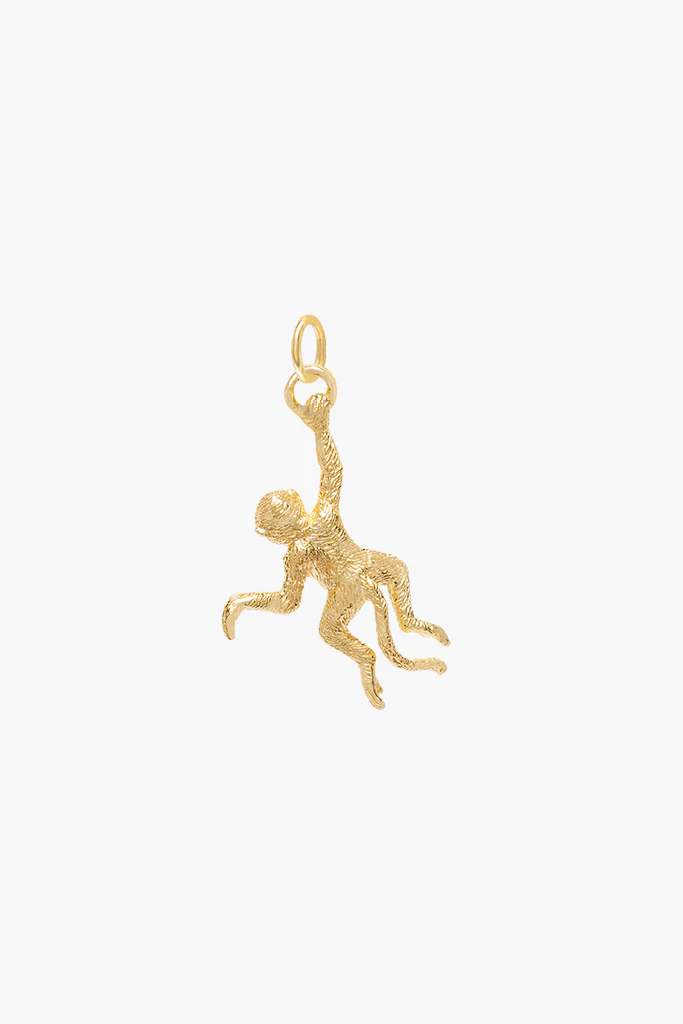 wildthings collectables - Not my monkey necklace gold plated 4