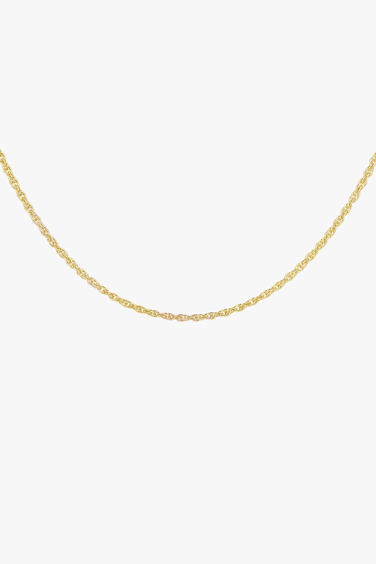 wildthings collectables - Rope chain necklace gold 45cm 5