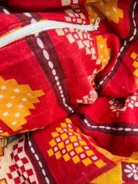 Solid - Tasche aus Sari - Red flame 4