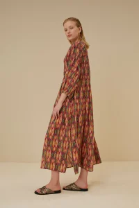 by-bar amsterdam - loulou summer ikat dress | summer ikat print 4