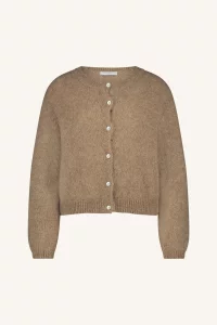 by-bar amsterdam - cleo natural cardigan | camel 6