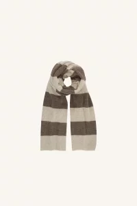 by-bar amsterdam - lilly striped scarf | biscuit 3