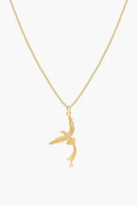 wildthings collectables - Bali bird necklace gold plated