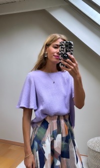 MIO ANIMO SWING BLOUSE Musselin Soft Lilac 2