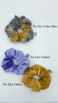 MIO ANIMO - Scrunchie Tie Dye Musselin - verschiedene Farben