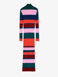 Bobo Choses - Multicolor striped knitted dress 5