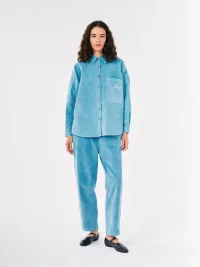 Bobo Choses - Embroidery corduroy overshirt 5