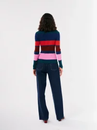 Bobo Choses - Multi stripes knitted turtle neck 4