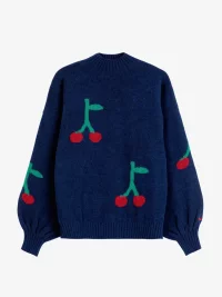 Bobo Choses - Cherry printed turtle neck jumper 6