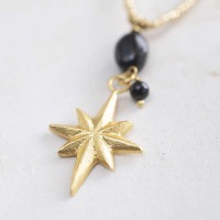 a Beautiful Story - Kette - Blessing Schwarzer Onyx Gold 3