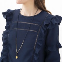 a Beautiful Story - Kette - Blessing Schwarzer Onyx Gold 5