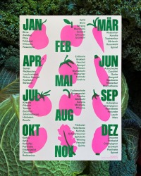 Poster - Saisonkalender von Julia Gescher 3