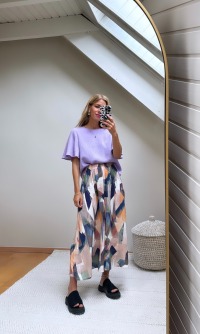MIO ANIMO SWING BLOUSE Musselin Soft Lilac 3