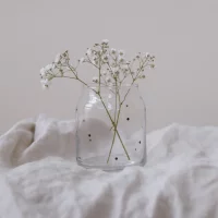 Eulenschnitt - Vase klein - Punkte