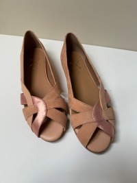 KMB Shoes - Ballerina AMELIA - Peach Cream 2