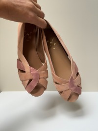 KMB Shoes - Ballerina AMELIA - Peach Cream 4