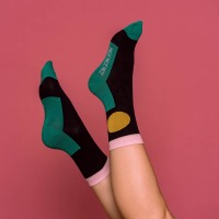 nicenicenice - nice socks minimal green yellow 2