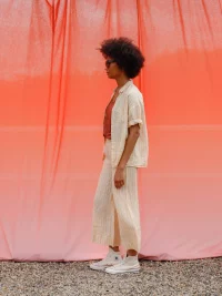 indi&amp;cold - RICOLOR FLOWY PANT - Apricot 2