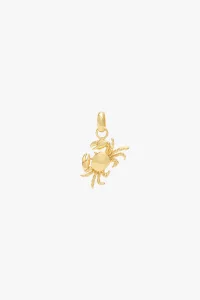 wildthings collectables - Crab necklace gold plated 3