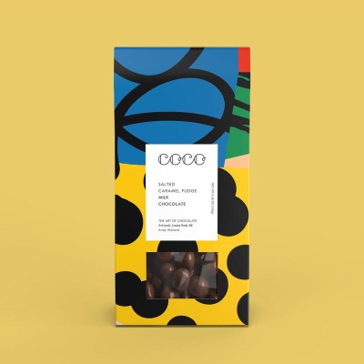 COCO Chocolatier - Salted Caramel Fudge - aus nachhaltig angebautem Kakao aus Kolumbien
