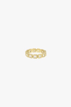 wildthings collectables - Shine for eternity ring gold - produced locally and sustainably