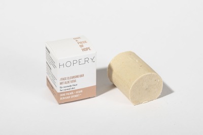 Hopery - Face Cleansing Bar - mit Aloe Vera - GIVE A PIECE OF HOPE