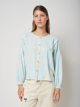 Bobo Choses - Nacre Pattern Long Sleeve Shirt - Made in Spain