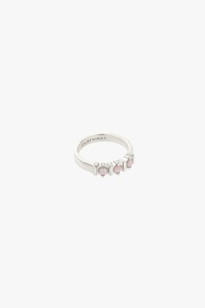 wildthings collectables - Vintage pink cloud ring silver - produced locally and sustainably