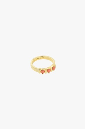 wildthings collectables - Vintage peach ring gold - produced locally and sustainably