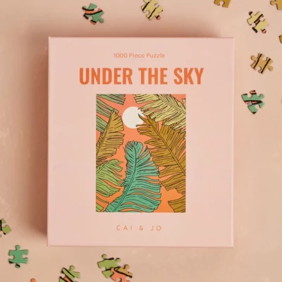 Cai&Jo - Under the Sky - 1000-teiliges Puzzle - 100 recycelter Karton