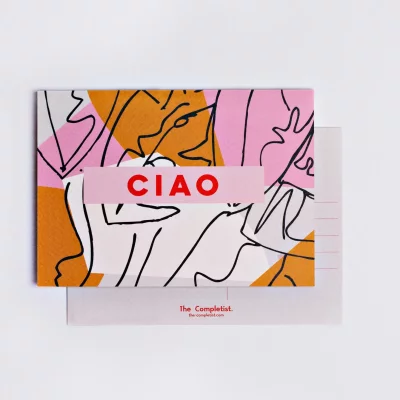 The Completist - Ciao Postkarte - Hergestellt in Großbritannien