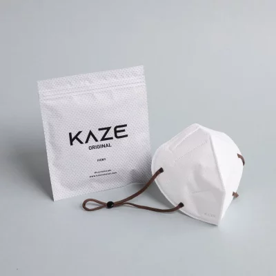KAZE - FFP2 Maske - White - 3-dimensional respirator mask