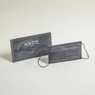KAZE - Medizinische Maske - Steel - Soft and comfortable
