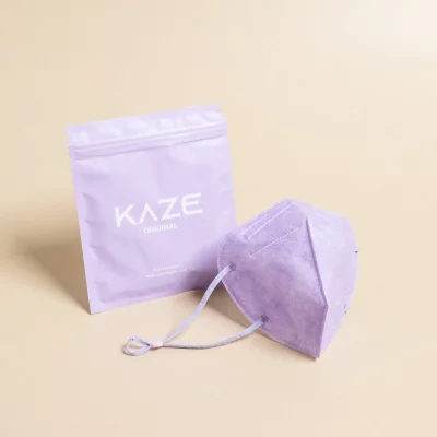 KAZE - FFP2 Maske - Light Violet - 3-dimensional respirator mask