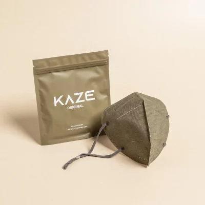 KAZE - FFP2 Maske - Toffee - 3-dimensional respirator mask