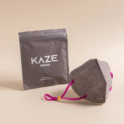 KAZE - FFP2 Maske - Plum/Berry - 3-dimensional respirator mask
