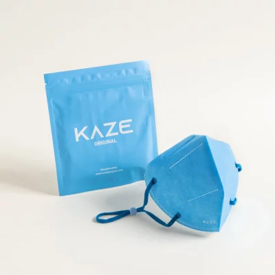 KAZE - FFP2 Maske - Blue - 3-dimensional respirator mask