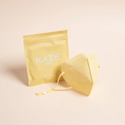 KAZE - FFP2 Maske - Vanille - 3-dimensional respirator mask