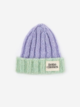Bobo Choses - COLOR BLOCK BEANIE - Made in Spain