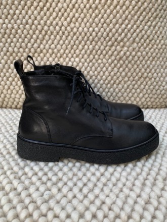 Oa non-fashion - Calf Nero - Schnürboots - made with good vibes in Italy