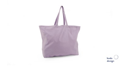 Kadodesign - Cotton bag Shopper - Lilac - 100 Cotton