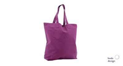 Cotton bag - purple tales - Kadodesign