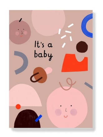 AnnaKatharinaJansen - Postkarte - Baby - create fair and ecofriendly