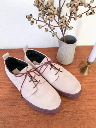 Oa non-fashion - Evolo Cipria - lined with wool - made with good vibes in Italy