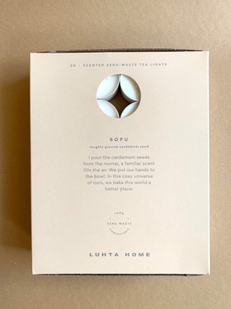Luhta Home - Nachhaltige Teelichter Sopu - finely-crafted home accessoires