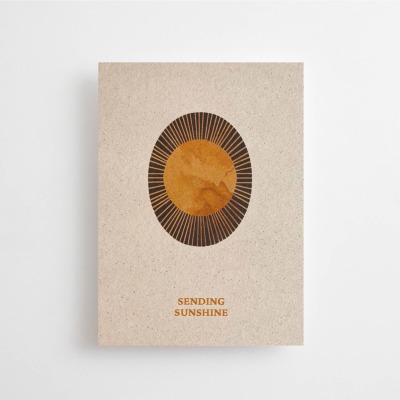 Anna Cosma - SENDING SUNSHINE - POSTKARTE - aus hochwertigem Naturpapier